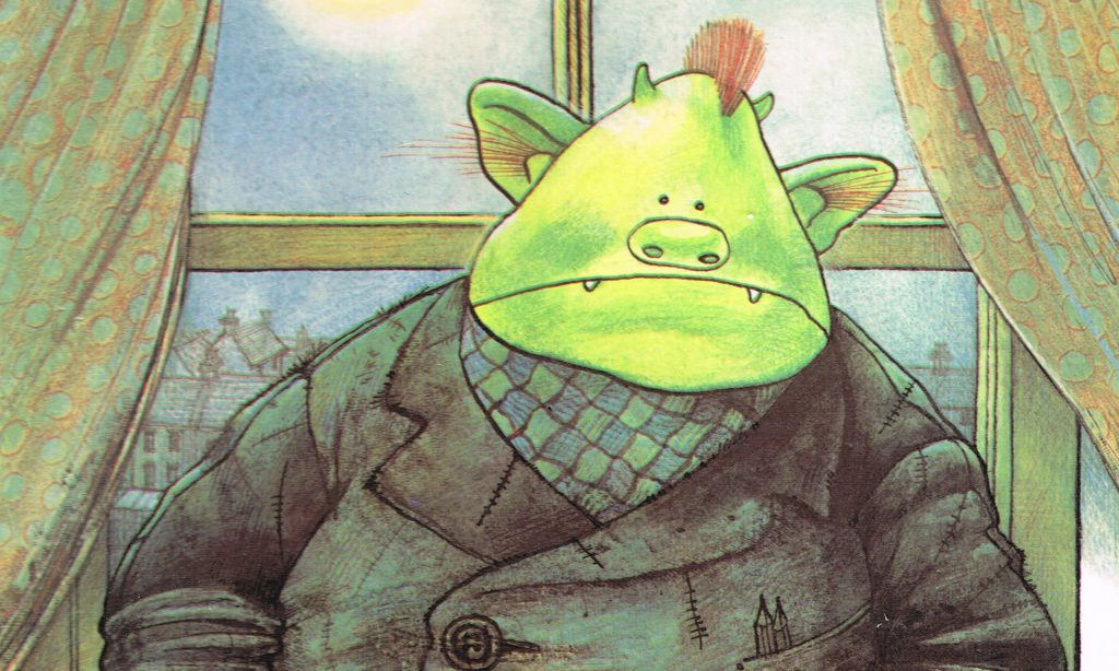 Fungus the Bogeyman as featured on the cover of the original Raymond Briggs children’s book. 