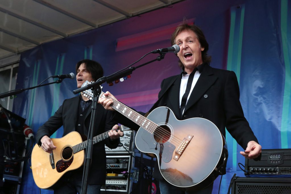 Paul performing in Covent Garden, London, 2013