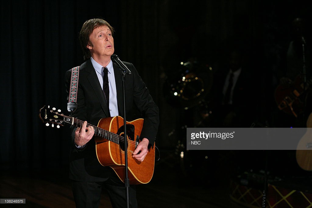 Sir Paul McCartney performs on December 9, 2010
