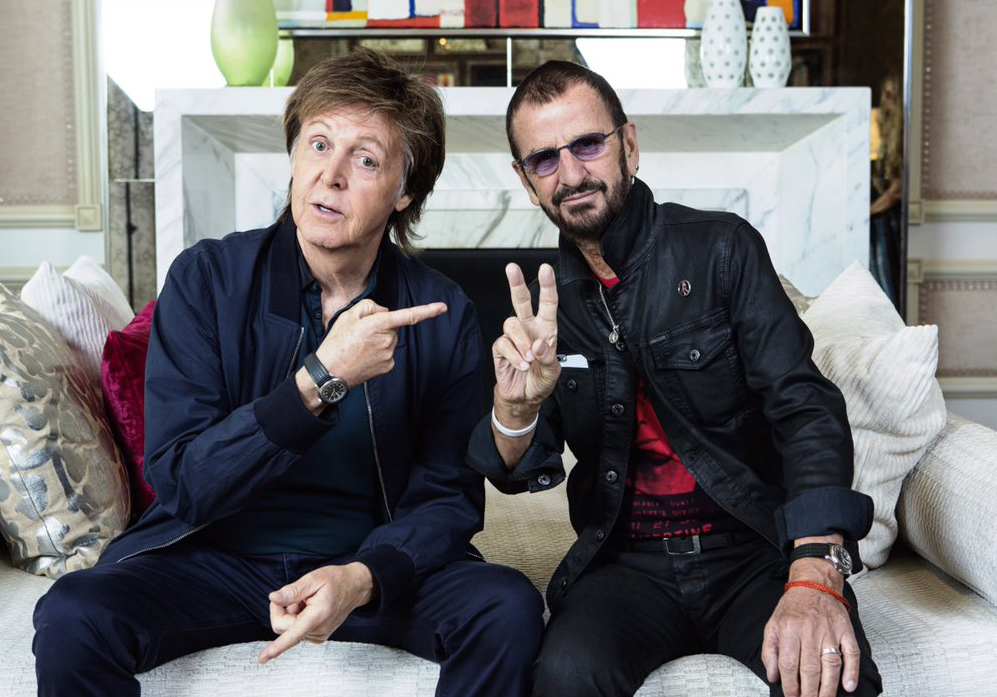 From Twitter - All you need is Love and Peace #BeatlesLOVE 10th anniversary