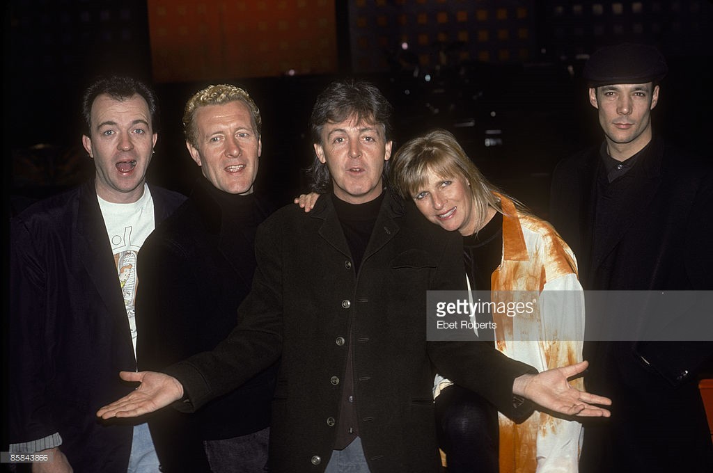 Paul McCartney and Band at Madison Square Garden in New York City on December 12, 1989.