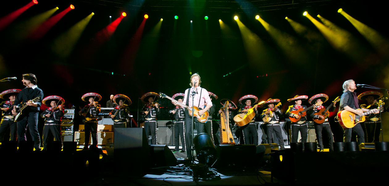 Paul McCartney concert at The Zocalo in Mexico City on May 10, 2012 - The  Paul McCartney Project