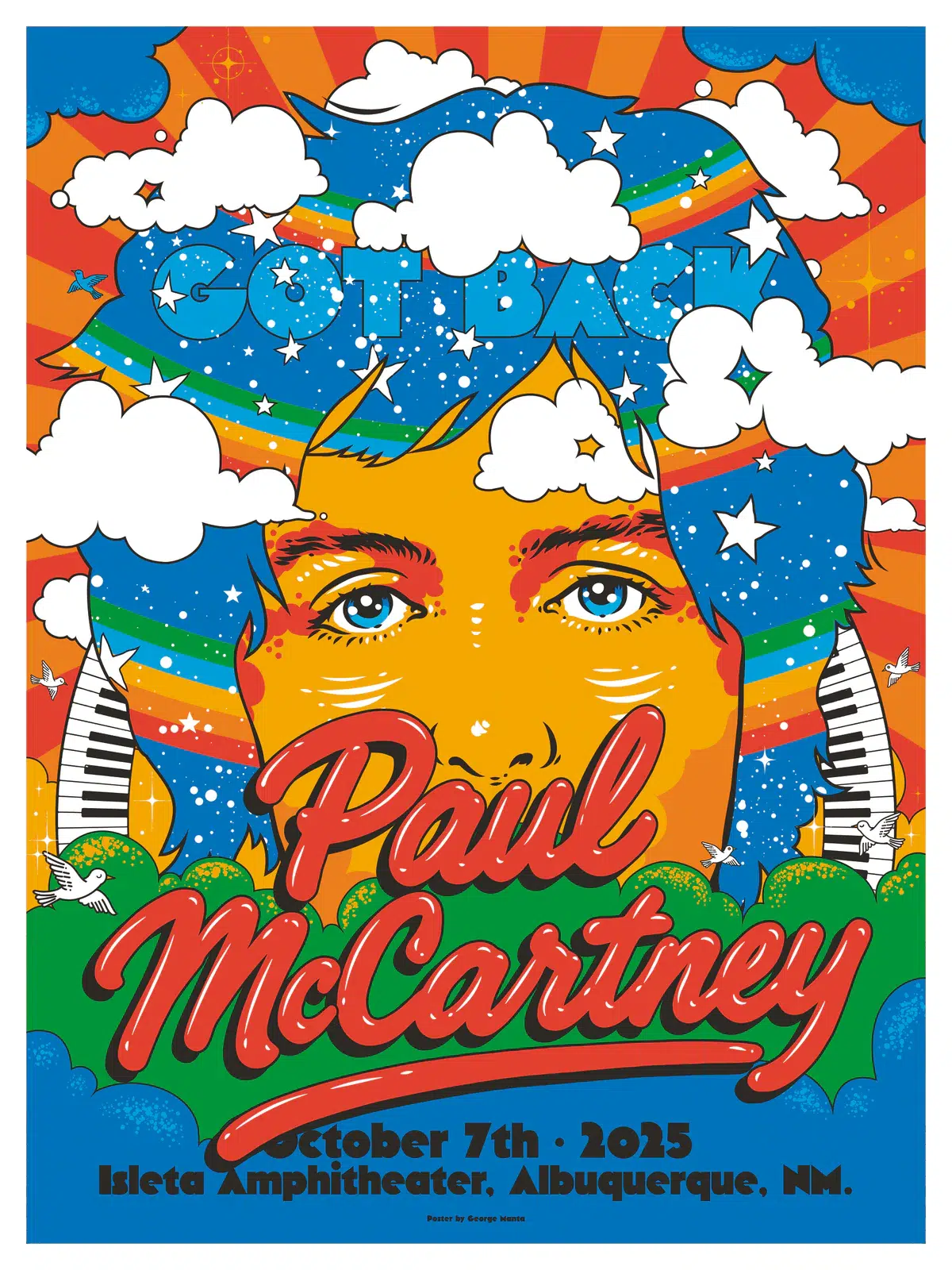 Paul McCartney concert at Isleta Amphitheater in Albuquerque on